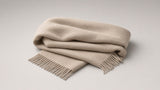 BOND Kaschmir-Wollschal Damen – Beige