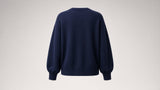 BOND Kaschmir-Seide Oversize Pullover Damen – Navy