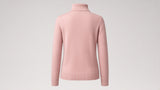 BOND Kaschmir-Seide Rollkragenpullover Damen – Rosa