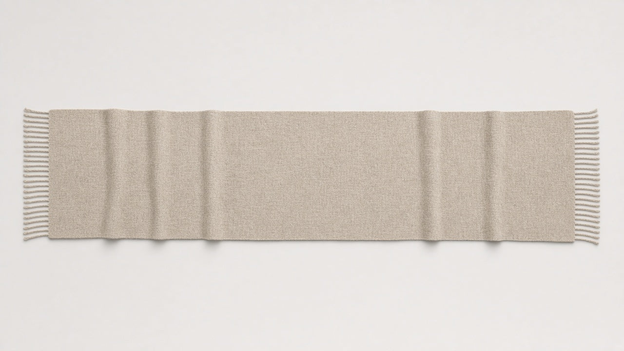 BOND Kaschmir-Wollschal Damen – Beige