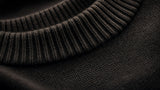 BOND Kaschmir-Seide Oversize Pullover Damen – Schwarz