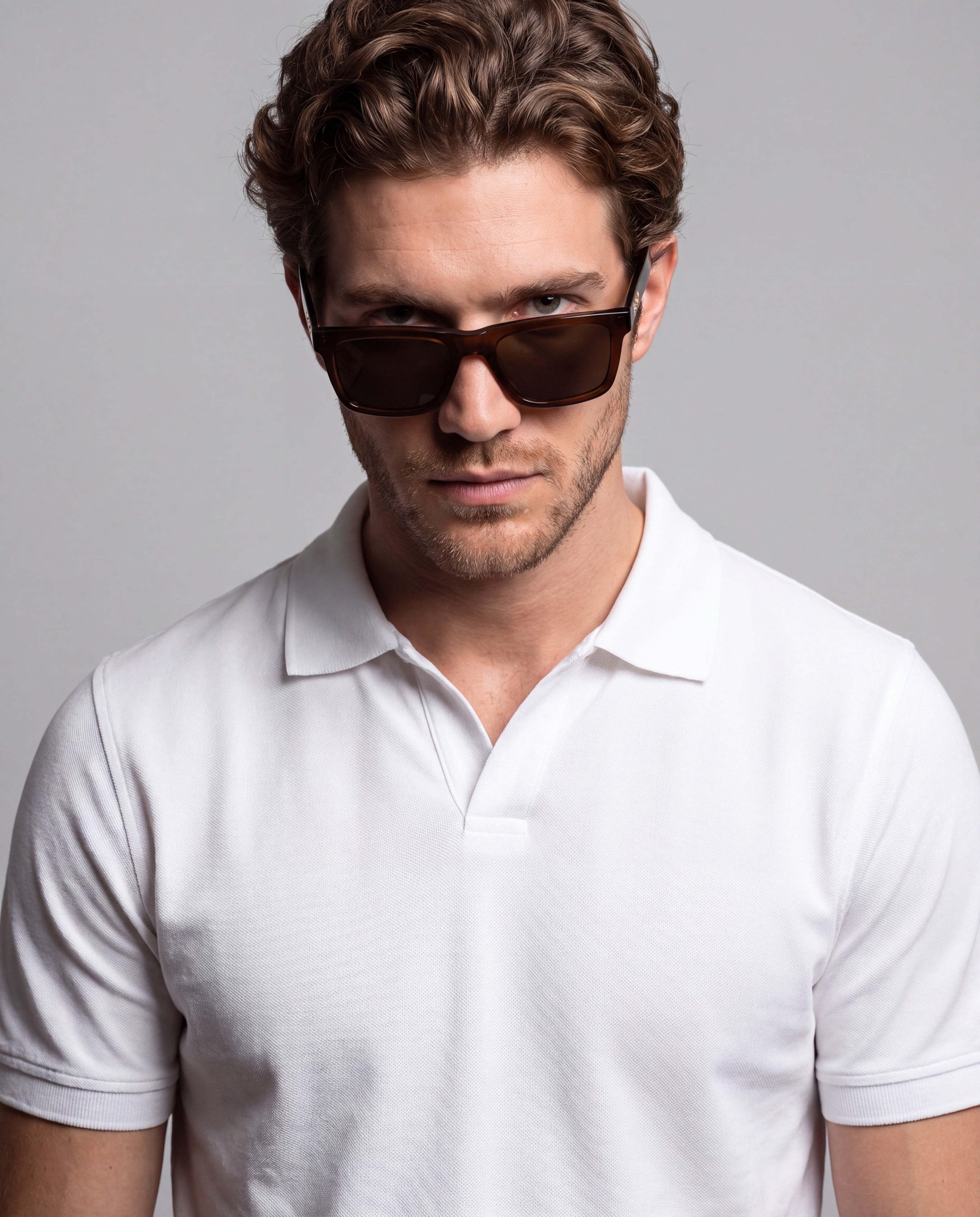 Monaco Polo White