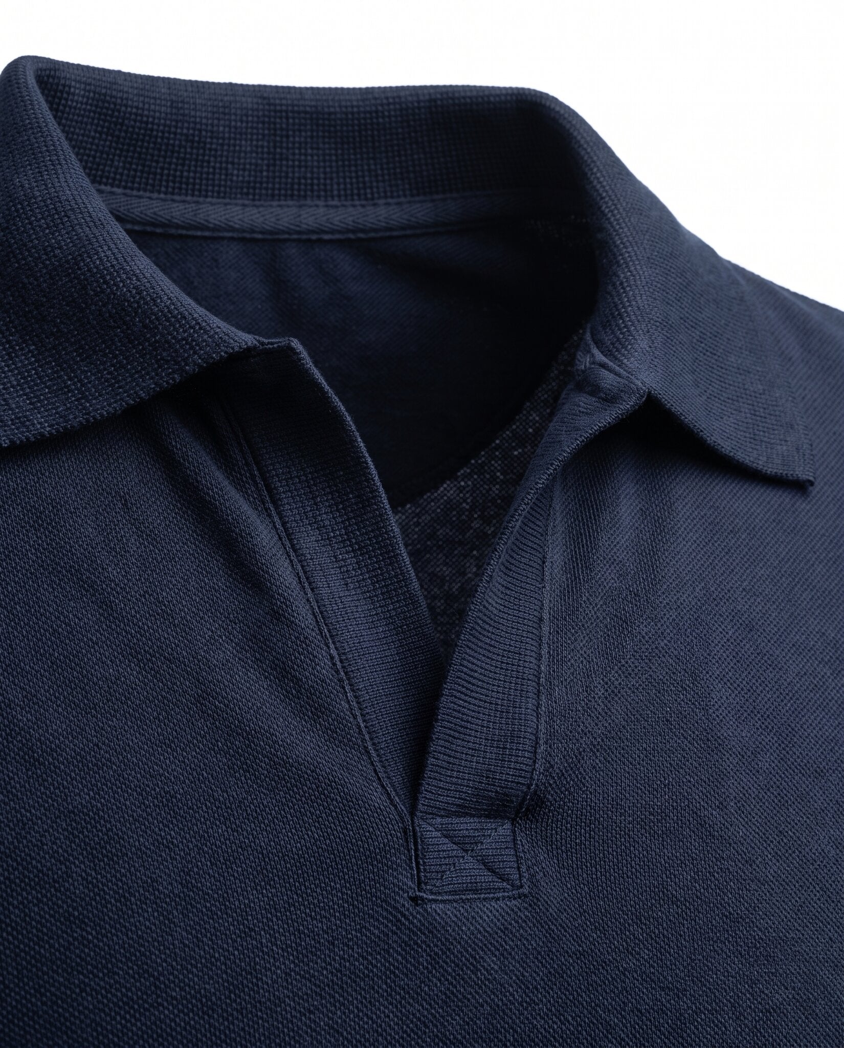 Monaco Polo Shirt in Marineblau – Ansicht 8