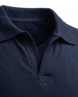 Monaco Polo Shirt in Marineblau – Ansicht 8