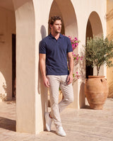 Monaco Polo Shirt in Marineblau – Ansicht 15