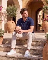Monaco Polo Shirt in Marineblau – Ansicht 16