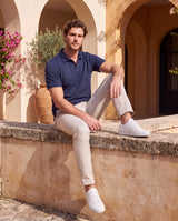 Monaco Polo Shirt in Marineblau – Ansicht 23