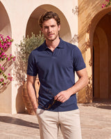 Monaco Polo Shirt in Marineblau – Ansicht 24