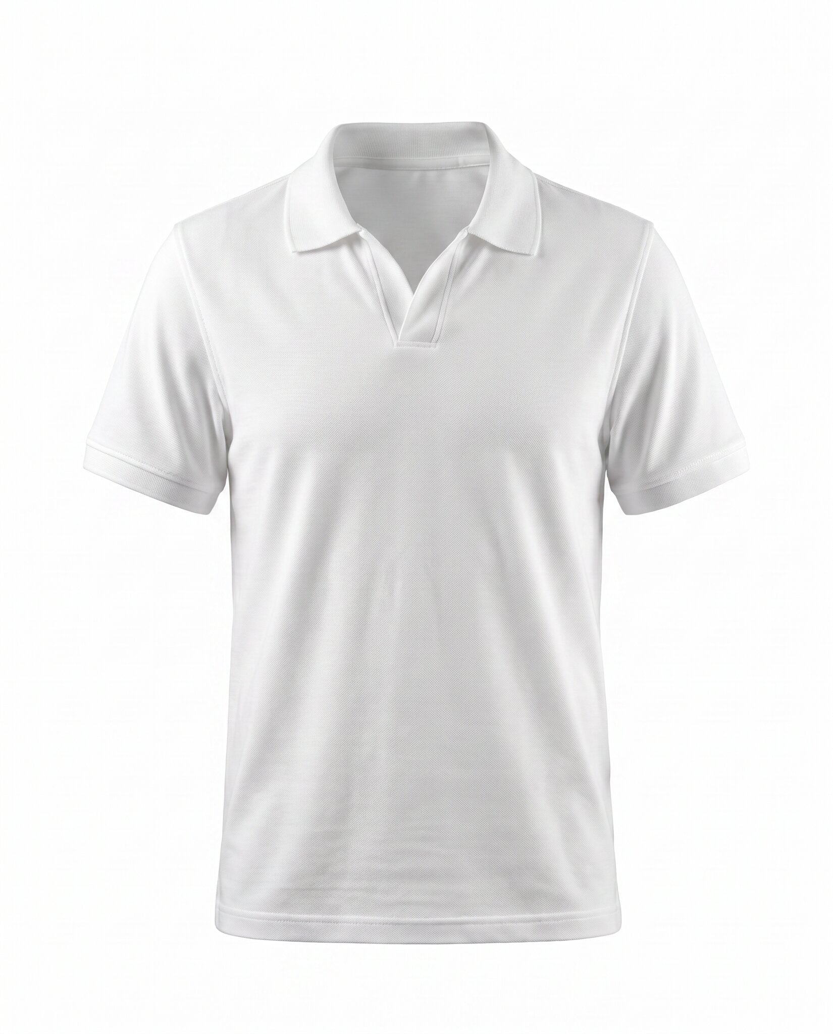 Monaco Polo Shirt in Creme-Weiss – Ansicht 1