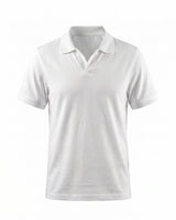 Monaco Polo Shirt in Creme-Weiss – Ansicht 1