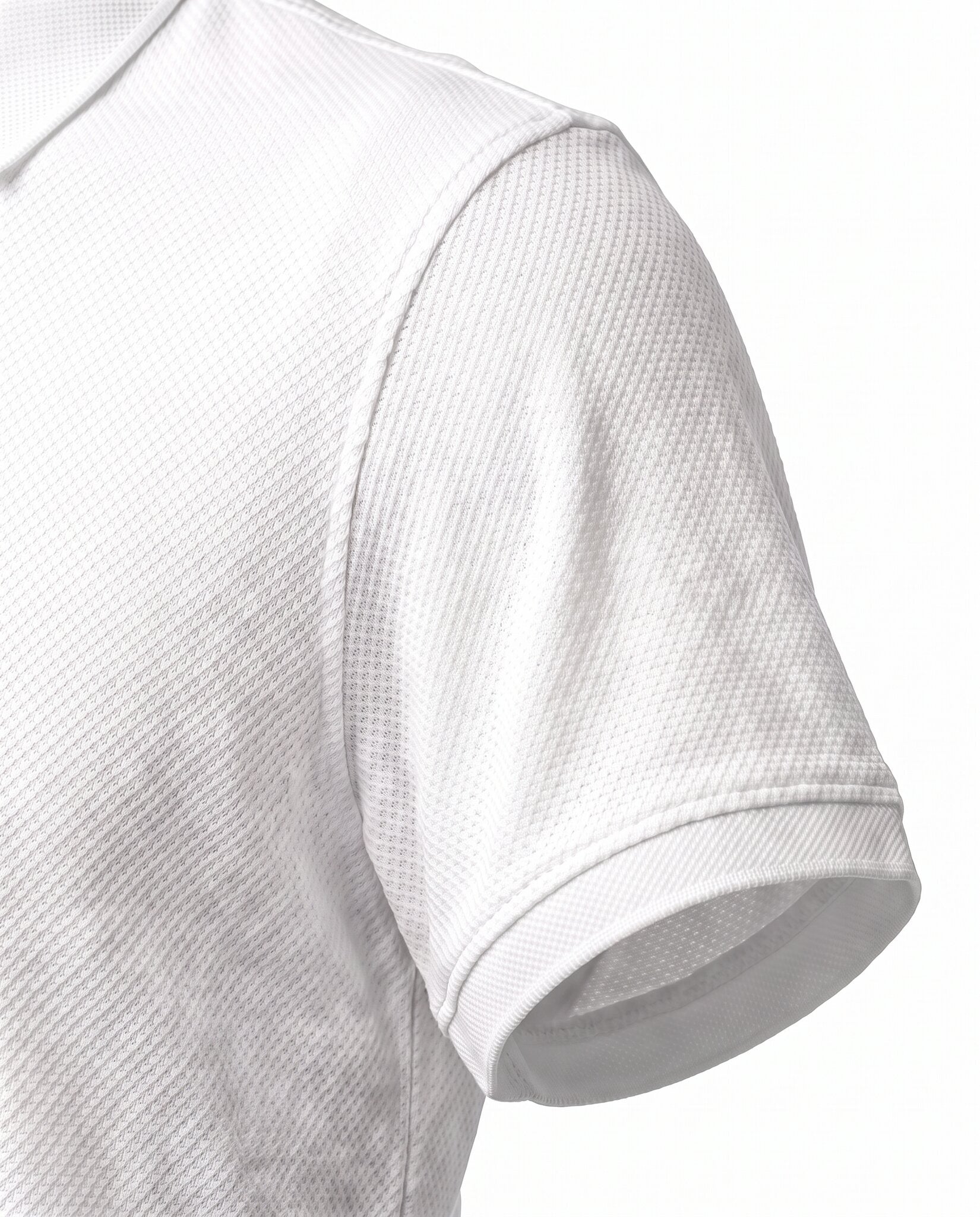 Monaco Polo Shirt in Creme-Weiss – Ansicht 5